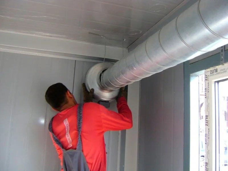 Монтаж вентиляции на автомойках